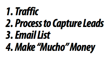 TRAFFIC - PROCESS TO CAPTURE LEADS - EMAIL LIST - MAKE MUCHO MONEY